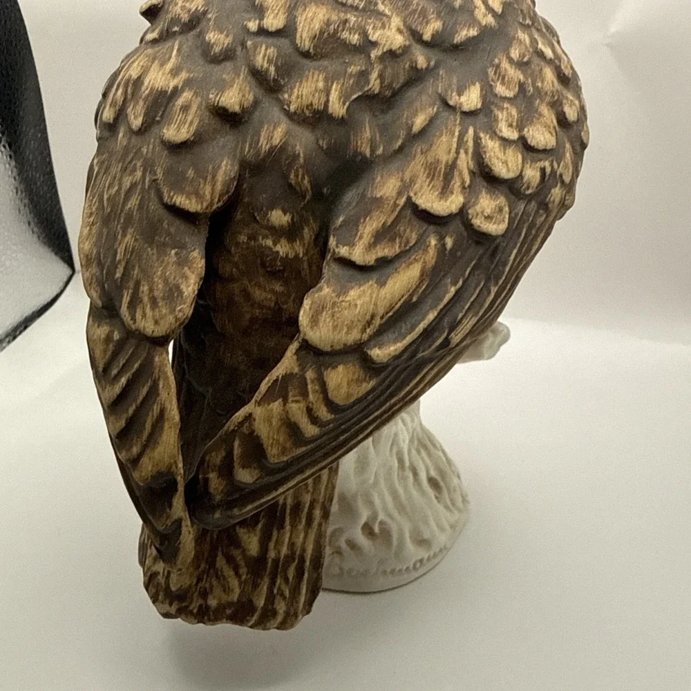 Vtg 1969 Goebel Hummel‎ W Germany Screech Owl Porcelain Bird Figurine CV99 Matte